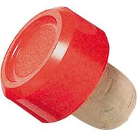Tapón de corcho con anillo de plástico, paquete de 4, Eliplast