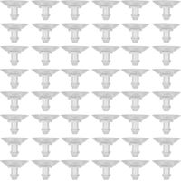 Lot de 200 Ventouses en Pvc Transparent 19mm pour Table en Verre et Mur, Protection Anti-collision, Design Polyvalent pour Décoration et Salle de Bain