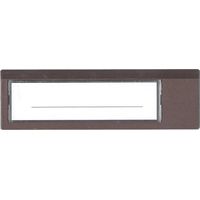 Porte Nom de porte palière Marron - 4317410