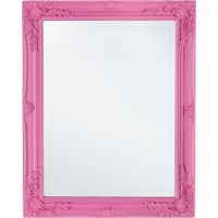 Specchio con cornice in legno "Miro" 36X46 cm -Verde