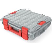 Werkzeugkoffer mit Schaumstoff Grau 450x380x135mm 25kg Ip55 Kxc454015p-4c