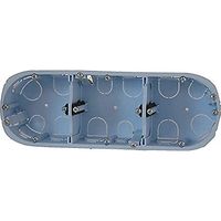 EUROHM XL PRO BOITE ENCASTREMENT TRIPLE POUR CLOISON SÈCHE P50 E71 - 52047