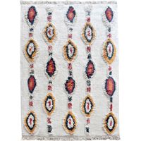 VIVARAISE - Tapis ethnique Dorrigo en coton 100% - 120 x 180 cm
