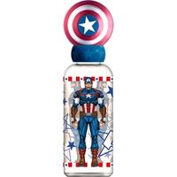 BOTELLA FIGURITA 3D 560 ML AVENGERS INVINCIBLE FORCE CAPITAN AMERICA