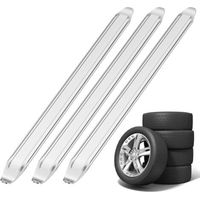 QORVA-Démonte-pneus moto 3 pièces, démonte-pneus voiture 30 cm, démonte-pneus scooter, démonte-pneus métal, démonte-pneus voiture, démonte-pneus manuel pour changement de pneu voiture