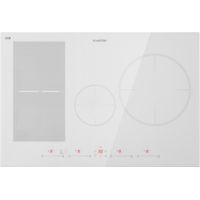 Klarstein – Plaque induction 7500W – 4 feux – Fonction Boost pour montée en chauffe instantanée – Flexi-Zone pour grands ustensiles – Commande tactile SenseControl