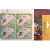 ETICHETTE ADESIVE P/VINO CF 100 PZ Q.TA 10