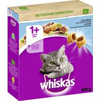 Whiskas Trockenfutter 1+ mit Thunfisch 800 g