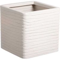 Vaso STRATA Banbury SQUARE 30,5x30 cm colore pietra