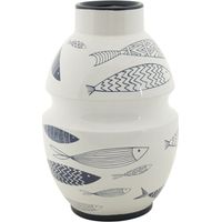 VASE FISH CM Ø 21X31