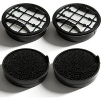 2 Sets Filter für Philips Kabelloser Akku-Staubsauger Aqua 7000 & 8000 Serie XC7053 XC7055 XC7057 XC8055 XC8057, Schaumstofffilter und Einlassfilter für Philips Cordless VC 7000 & 8000 Series