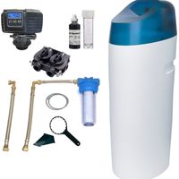 Apic – Adoucisseur d'eau 18L Vanne Fleck 5600 SXT – Système anti-stagnation – Double sécurité anti-débordement – Kit de raccordement inclus