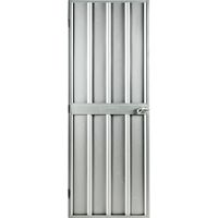 Globel Industries Zusatzschwingtüre "176 x 66" für Globel Industries Gerätehauser "Skillion" "Dream" und "Lean-To", silber metallic, 176 x 66 cm
