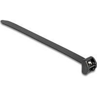 DELOCK KABELBINDER AVEC METALLZUNGE L 406 X B 12,7 MM 10 PIÈCE NOIR 19728
