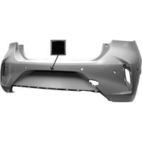 PARAURTI POSTERIORE CON PRIMER - CON 6 FORI PARK ASSIST & FORO TELECAMERA MOD. GS LINE 2019 - OPEL - Corsa F 2019 - 166335791T