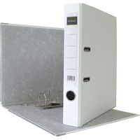 9 x Akten-Ordner PP A4 50 mm Weiss Kunststoff Archiv Büroordner Ringordner