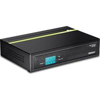 TRENDnet TPE-S50 - Switch PoE 10/100 Mbps non gestito a 5 porte con 4 porte PoE Ethernet