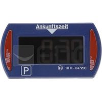 Needit park mini elektr. parkscheibe m. zulassung de blau