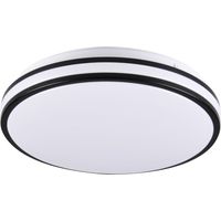 Plafoniera LED Polux Orbit nera 38cm 24W 4000K 2600lm