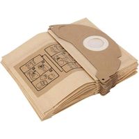 10er-Packung passend für den Kärcher Staubsauger der Serie A2 S2500/WD, inklusive Zubehör, Staubbeutel und Papiertüte.