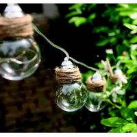 Watt-home Solarlichterkette Swing mehrfarbig 180 cm