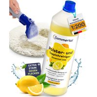 Sommertal Polster- und Teppichreiniger, 1L Profi Konzentrat, für über 40 Waschvorgänge, geeignet für Sofa, Polster, Auto Sitze, Teppich