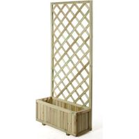 Pflanzkübel aus Holz 75x25x20-180 cm