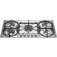 Bertazzoni La Germania P9101D9X/19 piano cottura Acciaio inox Da incasso 90 cm Gas 5 Fornelli