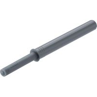 Cyclingcolors – Loqueteau de porte à pression réglable – Pour meubles sans poignée – Plastique gris – Réglable de +4 à -1mm – A encastrer Ø10 x 76mm