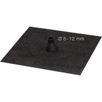 Siga Fentrim Manschette black Ø 8–12mm für Rohrdurchdringungen, Kabel, Leerrohre