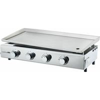 Cookingbox Brasilias plancha de gas inox 84x34 cm 4 fuegos
