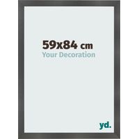 yd. - Cadre photo 59x84 - Noir Mat - MDF - Pisa