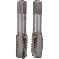 GARRYFIZH Robinet à cannelure droite en acier rapide, outil de taraudage à vis Standard métrique, 2 pièces, m14x1, 5