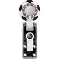 Ventilateur portable en forme de ballon de football, mini ventilateur rechargeable USB pour les fans de foot, cadeau sur le thème de la Coupe du Monde pour les voyages sportifs-AquaForge