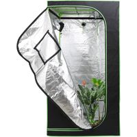TolleTour 100100200cm Carpa para Plantas Carpa de Jardín Invernadero para Verduras Carpa para Cultivo de Hierbas