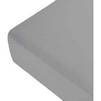 Drap housse uni en Lin Gris clair 160x200 cm