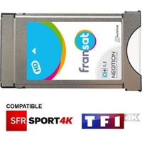 Récepteur décodeur satellite Module NEOTION FRANSAT CI+ 1.3 (vendu sans carte)