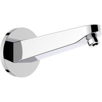 Brazo de ducha mural de 20,2 cm para ducha fija, conexión universal, cromado (SATBSRKM)