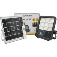 PROIETTORE A LED 'CCT' CON PANNELLO SOLARE 200W (pannello 18W) - cm 24,9 x 23,2 x 4,8 / 2200 lumen