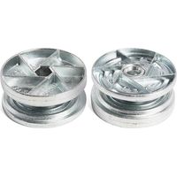 INDAUX excentrica doble espiral clock ø35 zincado , 0UNIDADES