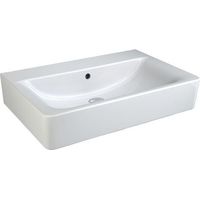 Lavabo CONNECT CUBE sans trou pour robinetterie, avec trop-plein 550 mm blanc IDEAL STANDARD