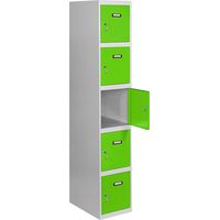 Simonrack Moderne Lagerräume Grau Grün 5 Türen