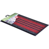 Tapis absorbant 2-en-1 extérieur et intérieur Tapis protection de sol anti-poussière anti-saletés Liseré Vert