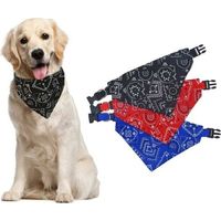Pañuelos triangulares para perros, ideales para cachorros pequeños y medianos - 3 unidades