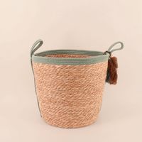 Panier en jonc de mer 37x40cm