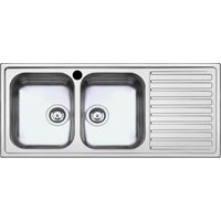 SAXT333A Spüle 2 Becken 116x50 cm rechts