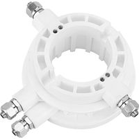 Valve rotative de changeur de pneu, coupleur de pneu antirouille professionnel de haute dureté fiable pour outil de réparation de voiture