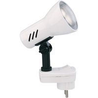 Steckerleuchte Kinderzimmerlampe 1xE14 25W weiß Metall-Kunststoff Briloner