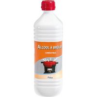 Alcool à brûler bidon 1 L - Lot de 12