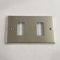 PLACCA ALLUMINIO CHAMPAGNE OX FEB COMPATIBILE CON MAGIC 2 FORI